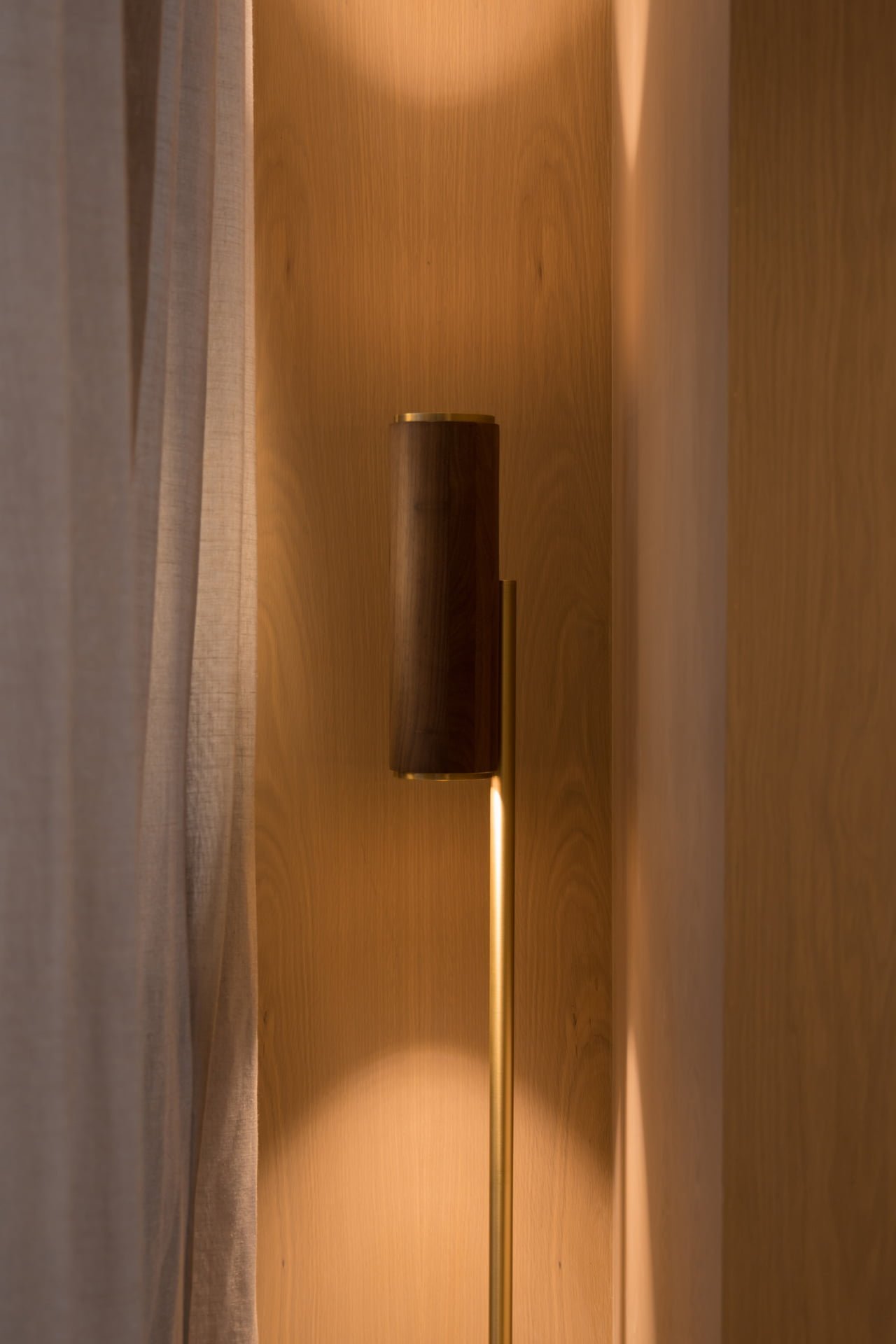 Modern Wood ambient lighting designed by Bandido.