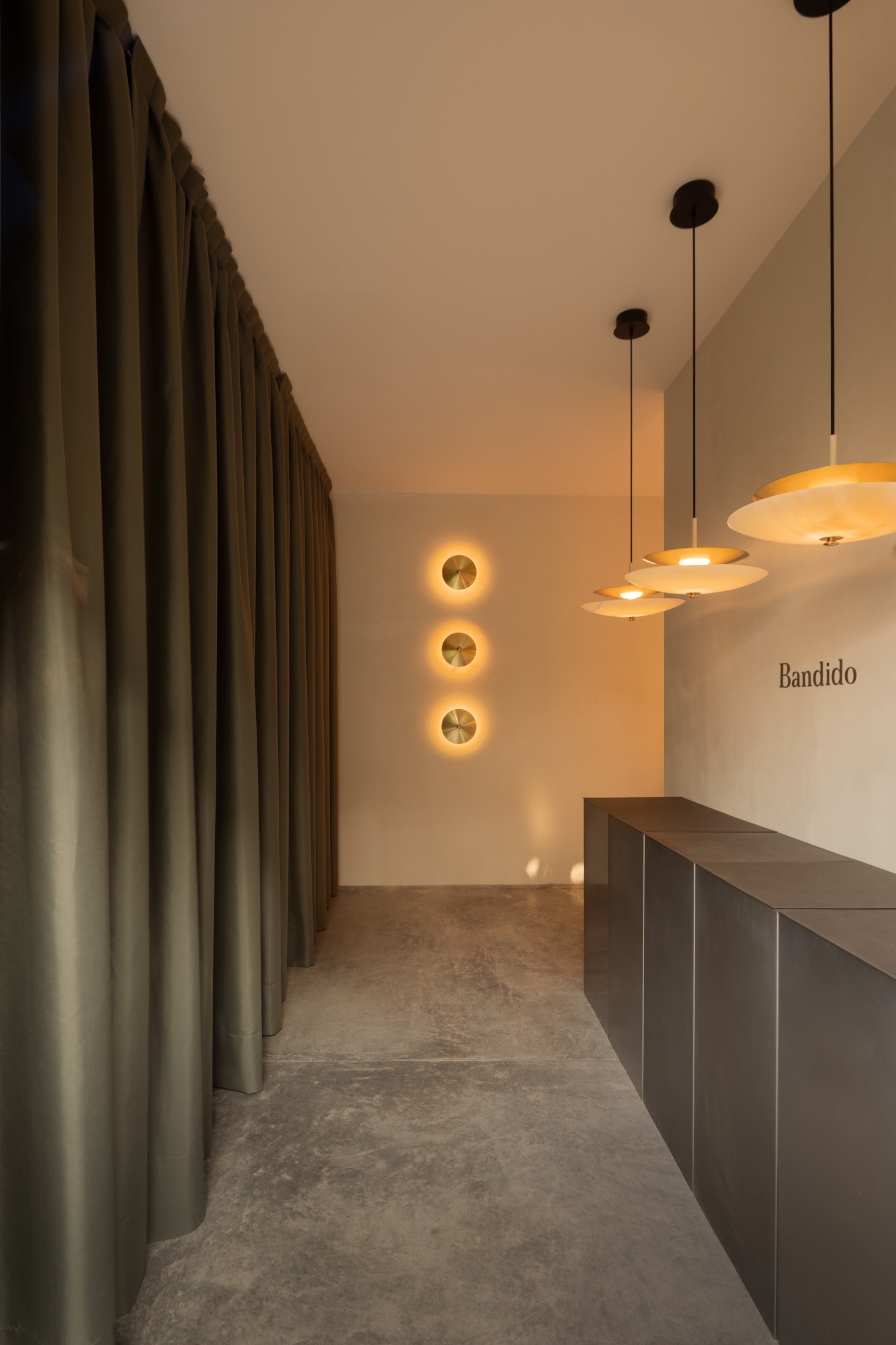 FASE lighting collection: Mexican design by Bandido Studio, showcased at a space in Mexico City