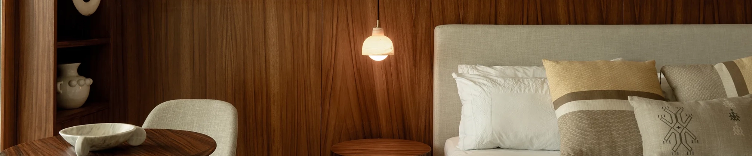 The DBH 02 pendant lamp designed by Bandido Studio Mexico.