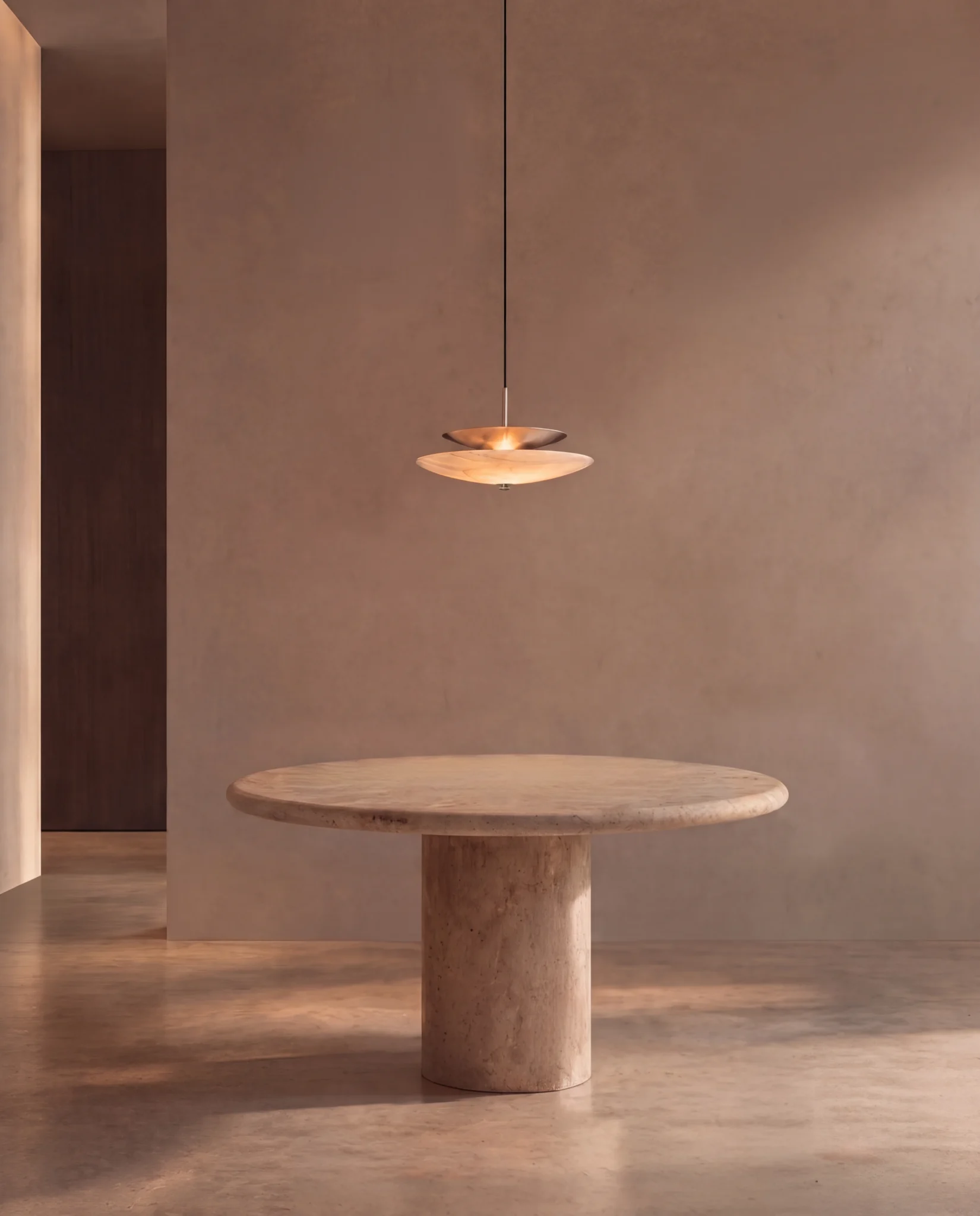 Luminaria colgante FASE colgante para comedor, diseño moderno, diseño mexicano de Bandido Studio