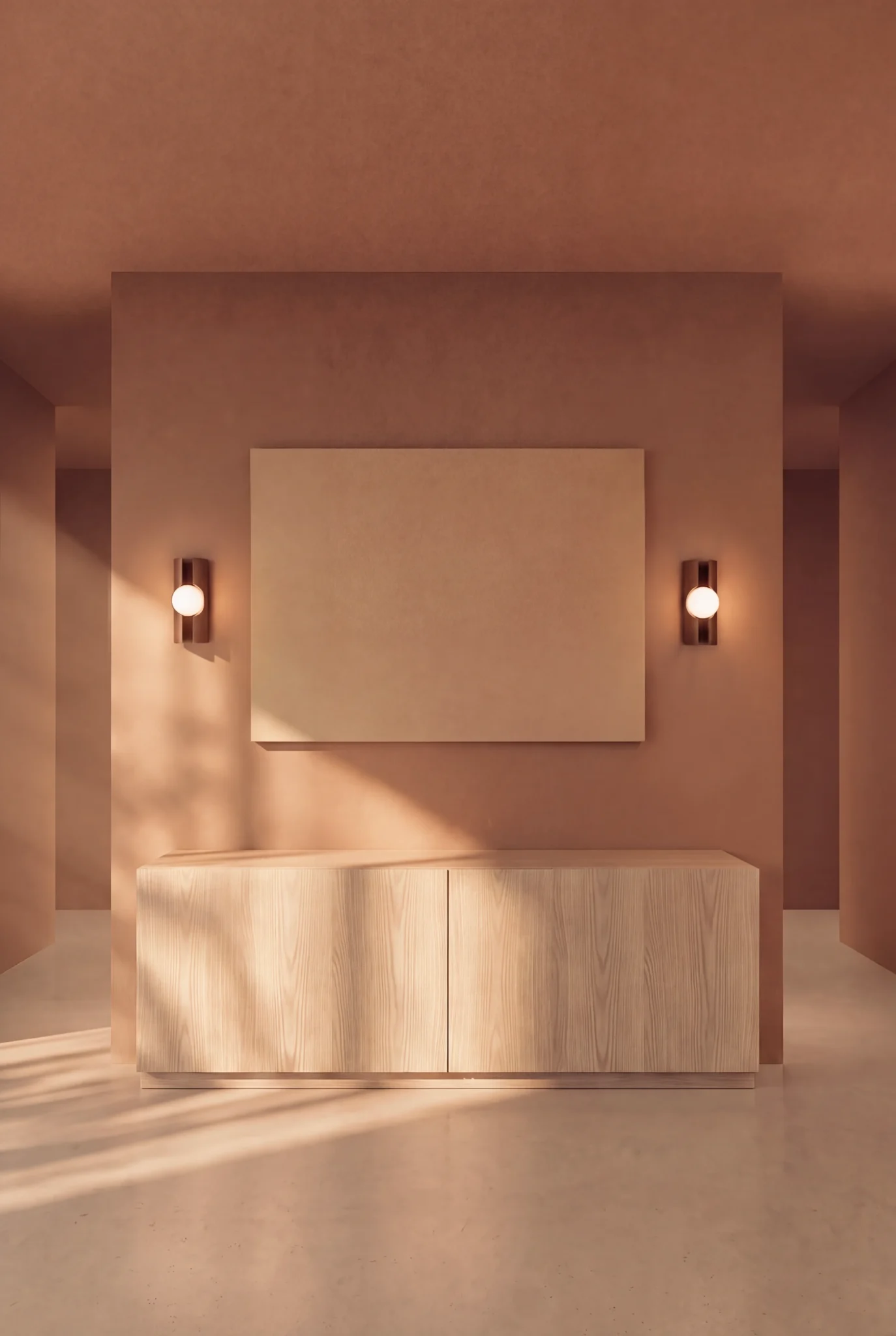 Luminarias de pared FLUX nuevo acabado acero con pátina color bronce, diseño mexicano Bandido Studio